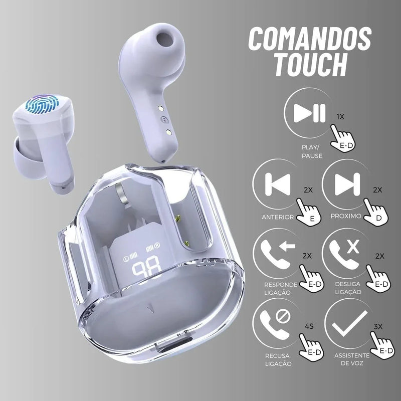 Fones De Ouvido Esportivos Bluetooth v5