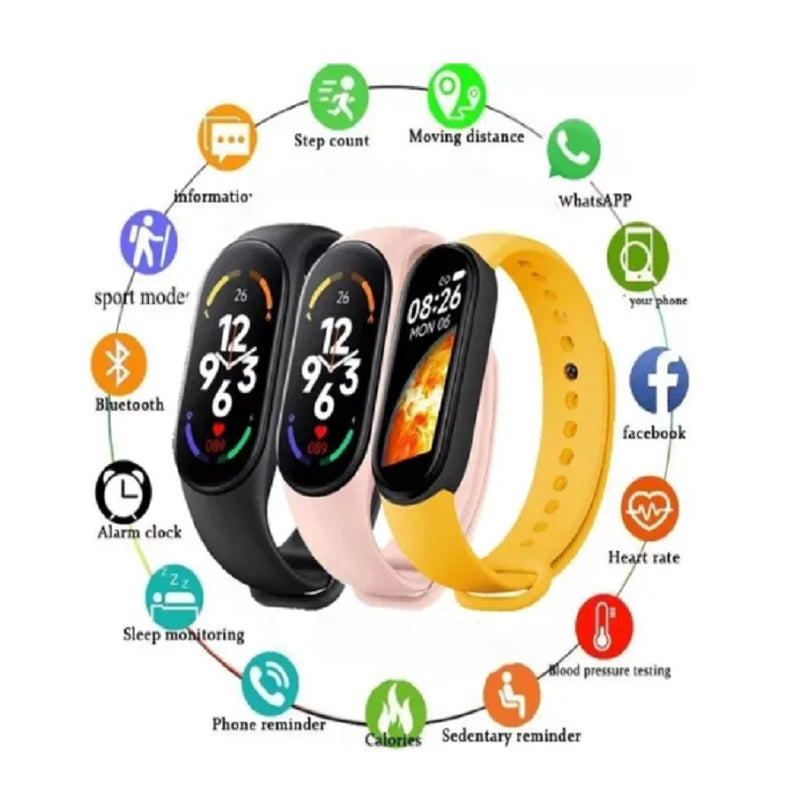 Smartwatch DC M7 – Tela 1.62”, Unissex, Funcional e Moderno
