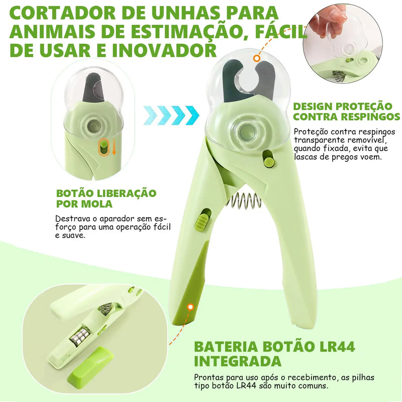 Cortador De Unhas Para Cães e Gatos