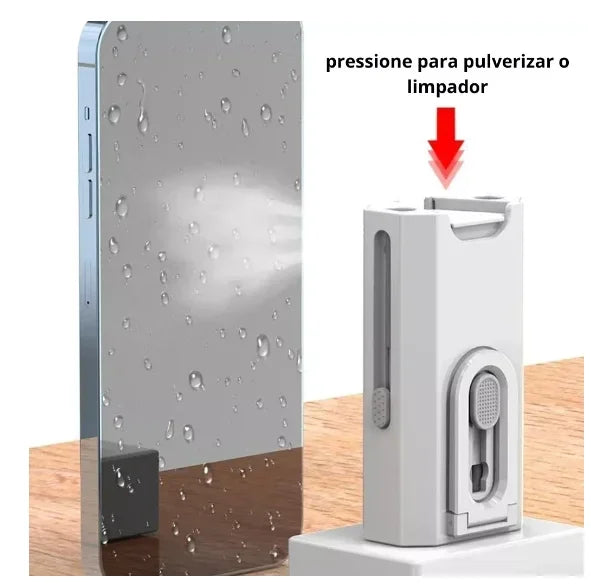 Escova de Limpeza 8 em 1 portátil