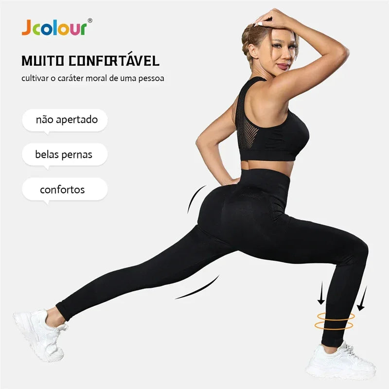 FlexFit Pro – Conjunto Premium de Calças Femininas para Academia e Dia a Dia