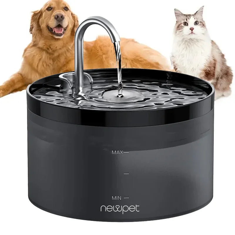 Bebedouro de água para Gatos e Cães Filtro automático