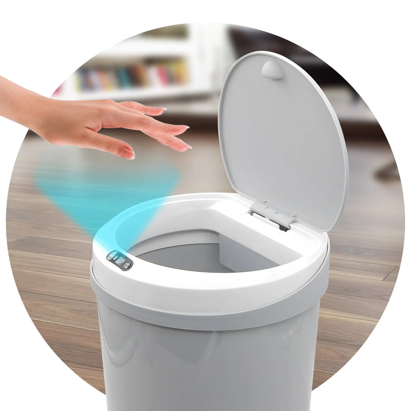 Lixeira Automática Inteligente com Sensor Infravermelho – 12 Litros